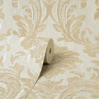 Fine DŽcor Milano Beige Damask M95589 Wallpaper | WallpaperSales