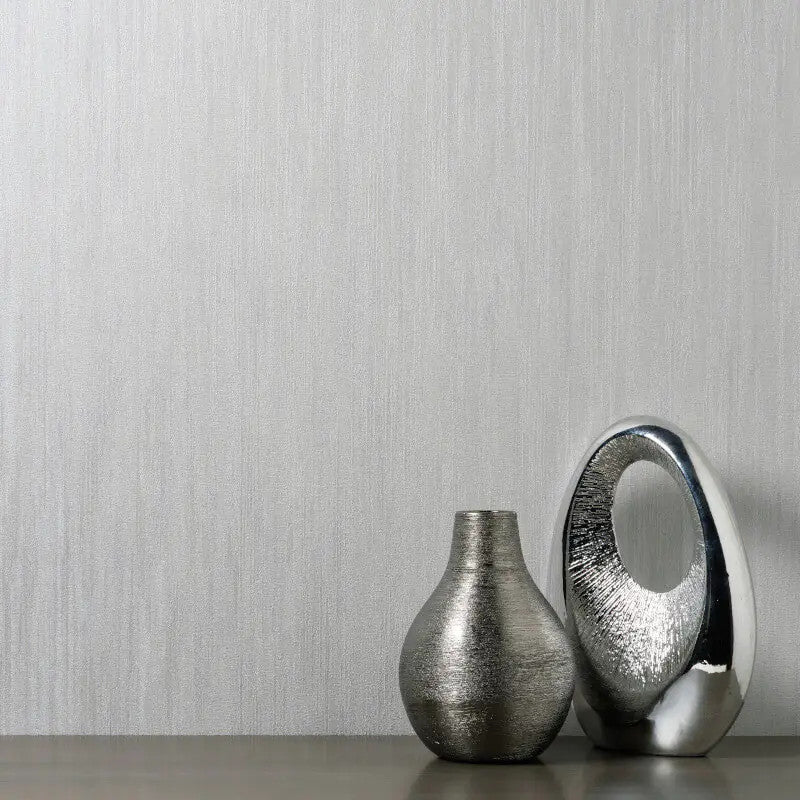 Fine DŽcor Milano Grey Plain M95591 Wallpaper | WallpaperSales