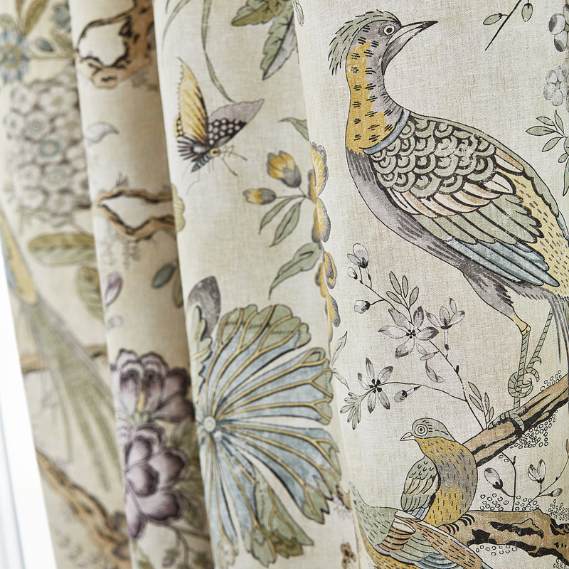 Villeneuve Manor Aqua Fabric by Anna French | AF72996