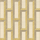 72720 Biseau Marqueterie Gold Orange Ruby Wallpaper By Arte