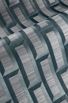 72721 Biseau Marqueterie Turquoise Teal Wallpaper By Arte