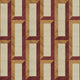 Biseau Marqueterie Copper Red Wallpaper By Arte