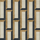 Biseau Marqueterie Bronze Black Wallpaper By Arte
