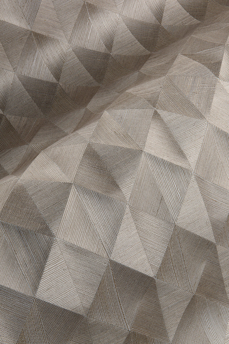 72760 Optique Marqueterie Orange Ruby Wallpaper By Arte