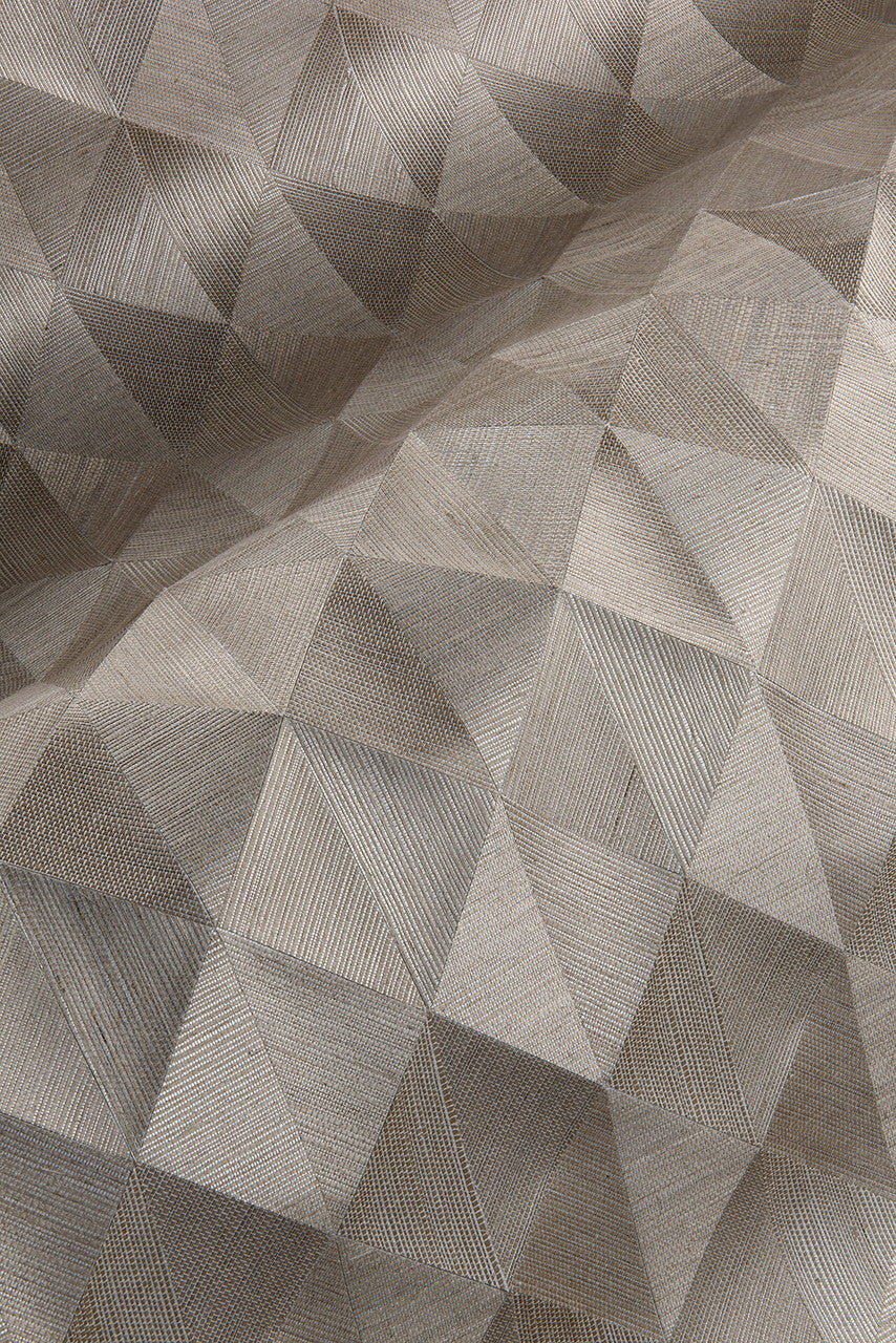 72760 Optique Marqueterie Orange Ruby Wallpaper By Arte