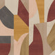 Puzzle Marqueterie Orange Ruby Wallpaper By Arte
