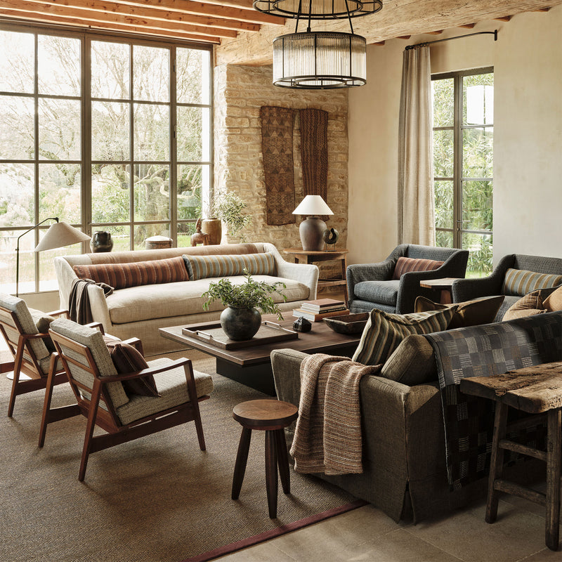 Meander Homespun Textures Fabric by Mark Alexander