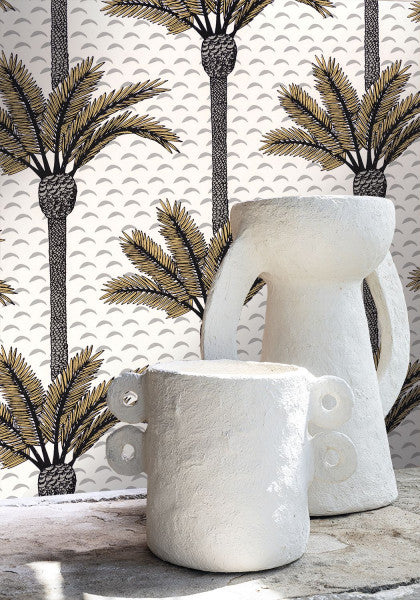 75240100 Atlas Mirage Wallpaper by Casamance