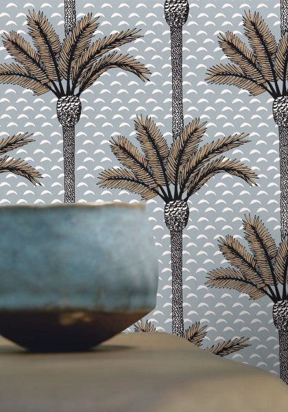 75240304 Atlas Mirage Wallpaper by Casamance