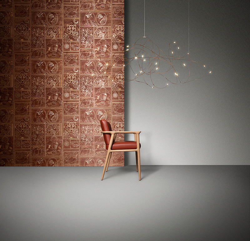 MO4041 Golden Tiger Memento Moooi Jarrah Wallpaper By Arte