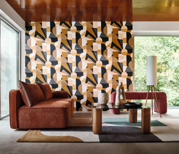 76011018 Sonia Mouvements Wallpaper by Casamance