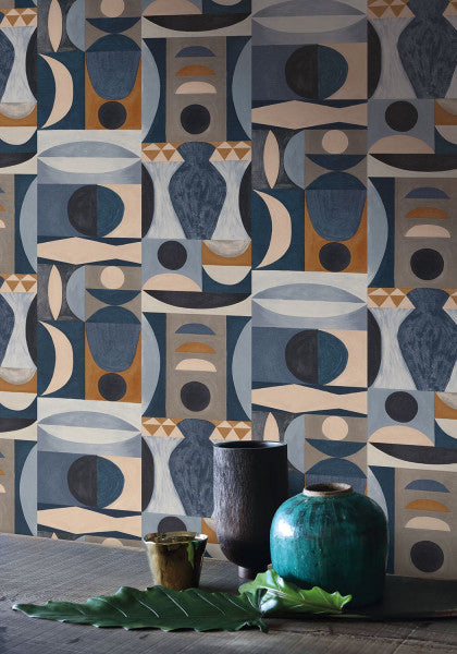 76032752 Auguste Mouvements Wallpaper by Casamance