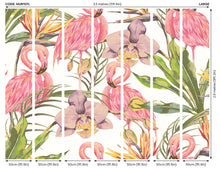 Paradise Flamingo Watermelon Mural (Large) by Origin Murals