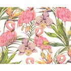 Paradise Flamingo Watermelon Mural (Medium) by Origin Murals