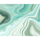 Marbled Ink Emerald Mural (Large) by Origin Murals