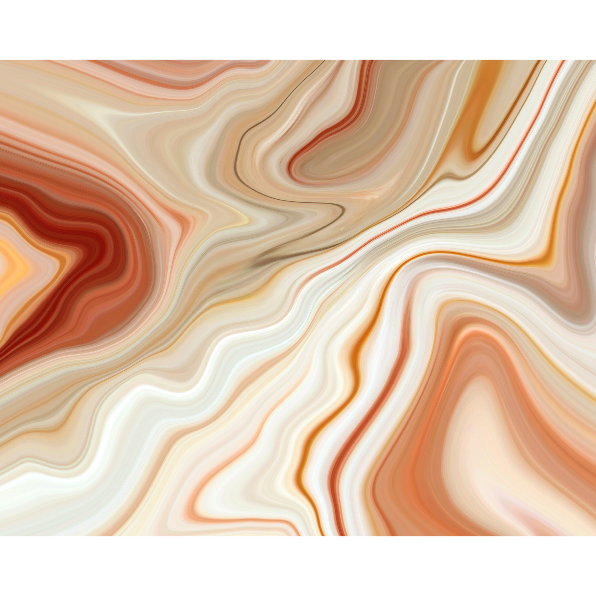 Marbled Ink Cinnamon Mural (Large) by Origin Murals