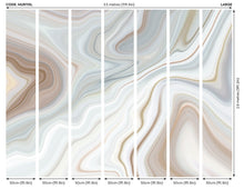 Marbled Ink Cloud Mural (Large) by Origin Murals