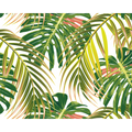 Tropical Leaves Citrus Mural (Medium) by Origin Murals