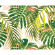 Tropical Leaves Citrus Mural (Medium) by Origin Murals