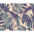 Palm Leaves Blush & Jade Mural (Medium) by Origin Murals