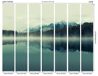 Misty Mountain Lake Ink Mural (Large) by Origin Murals