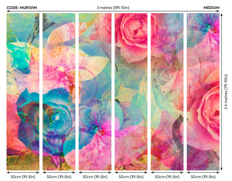 Memories Multi Mural (Medium) by Origin Murals