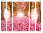 Blossom Trees Rose Pink Mural (Large) by Origin Murals