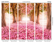 Blossom Trees Rose Pink Mural (Medium) by Origin Murals