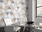 Geometric Natural Mural (Large) by Origin Murals