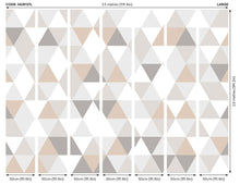 Geometric Natural Mural (Large) by Origin Murals