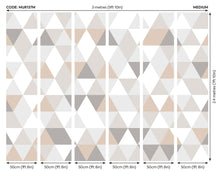Geometric Natural Mural (Medium) by Origin Murals