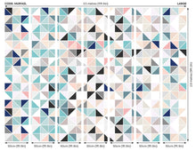 Geometry Blush & Jade Mural (Large) by Origin Murals
