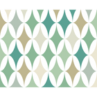 Green Formation Sage Mural (Medium) by Origin Murals