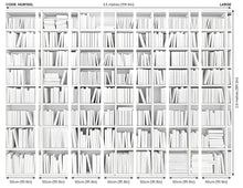 Library White Mural (Large) by Origin Murals
