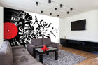 Smashed Vinyl Monochrome Mural (Large) by Origin Murals