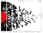 Smashed Vinyl Monochrome Mural (Large) by Origin Murals