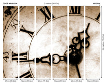 Timepiece Sepia Mural (Medium) by Origin Murals
