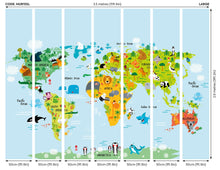 Whole Wide World Multi Mural (Large) by Origin Murals