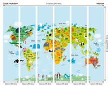 Whole Wide World Multi Mural (Medium) by Origin Murals