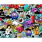 Graffiti Monster Multi Mural (Medium) by Origin Murals