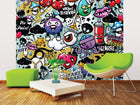Graffiti Monster Multi Mural (Medium) by Origin Murals
