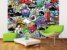 Graffiti Monster Multi Mural (Medium) by Origin Murals