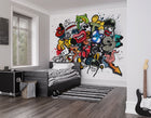 Spray Paint Multi Mural (Large) by Origin Murals