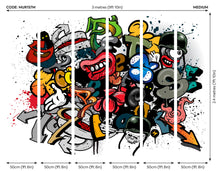 Spray Paint Multi Mural (Medium) by Origin Murals