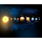 Planets Multi Mural (Large) by Origin Murals