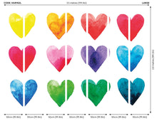 Colour My Heart Multi Mural (Large) by Origin Murals