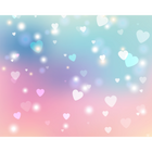 Sweet Hearts Pastel Mural (Large) by Origin Murals