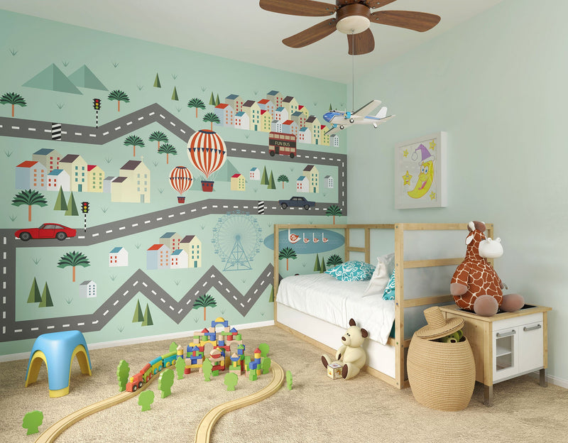 Mini Adventure Multi Mural (Large) by Origin Murals