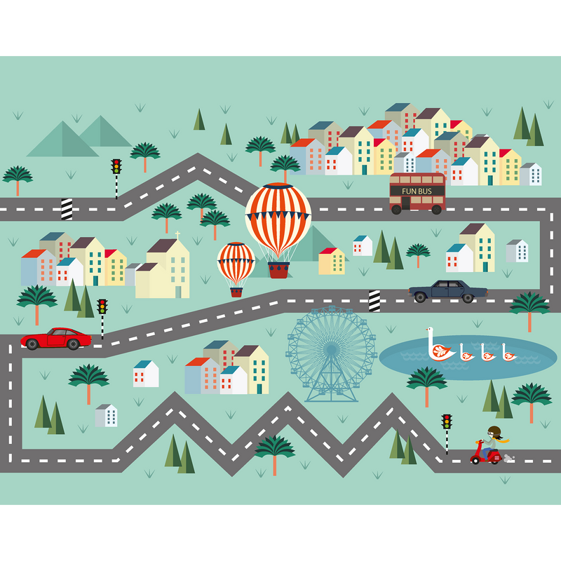 Mini Adventure Multi Mural (Medium) by Origin Murals