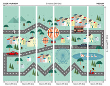 Mini Adventure Multi Mural (Medium) by Origin Murals
